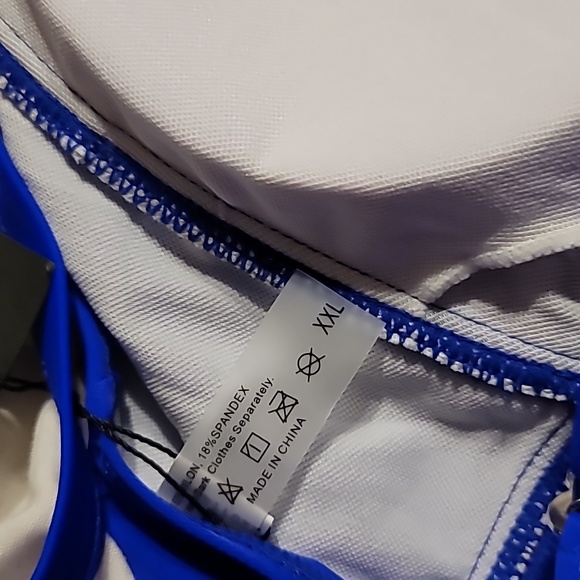 NWT Plus Size Retro Vintage Pin Up High Waisted Ruched twist Front Bikini Swim - Picture 13 of 14